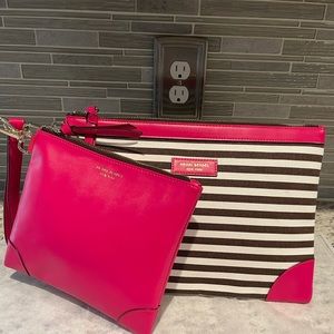 Striped Canvas Bag Set